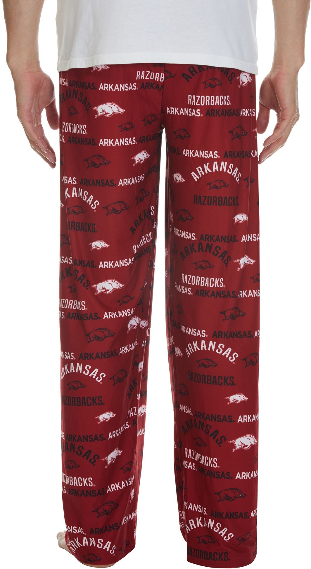 Concepts Sport Men's Arkansas Razorbacks Cardinal Flagship Sleep Pants product image