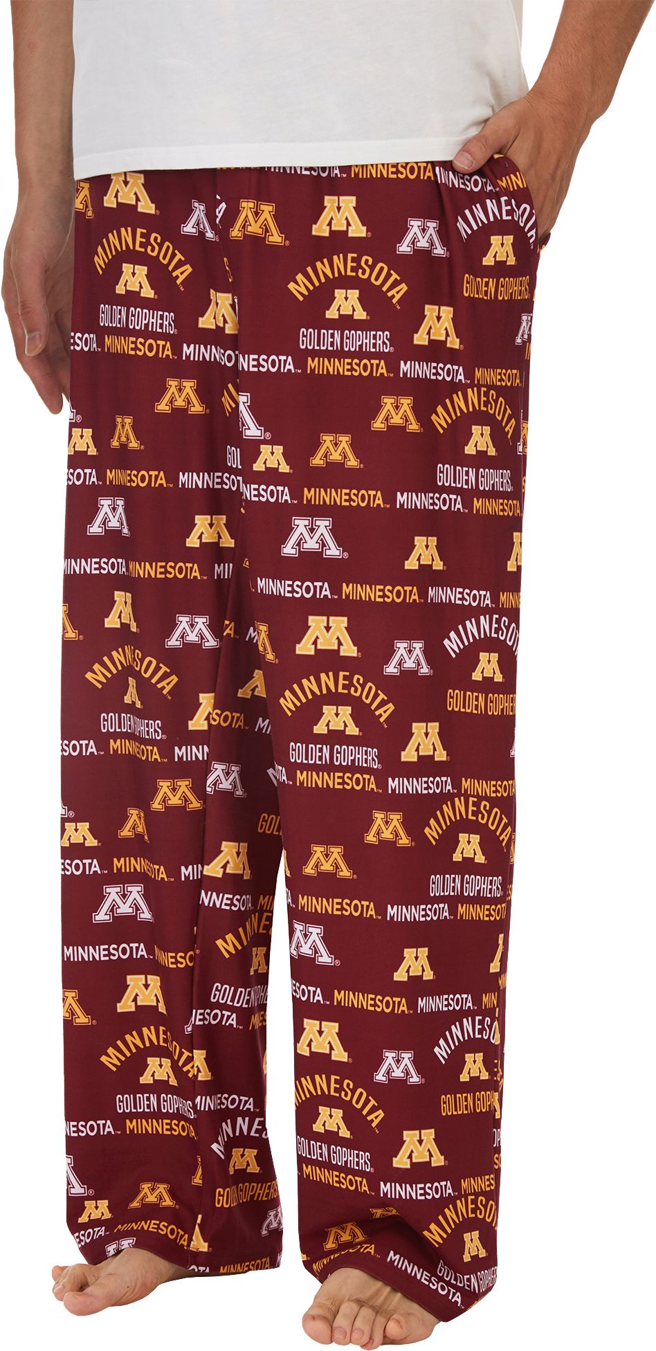 Concepts Sport Men's Minnesota Golden Gophers Maroon Flagship Sleep Pants product image