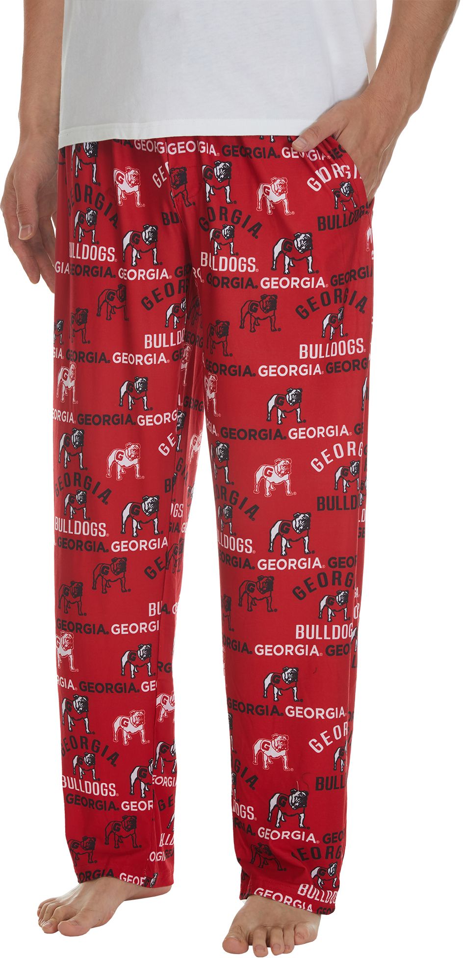 Concepts Sport Men's Georgia Bulldogs Red Flagship Sleep Pants product image