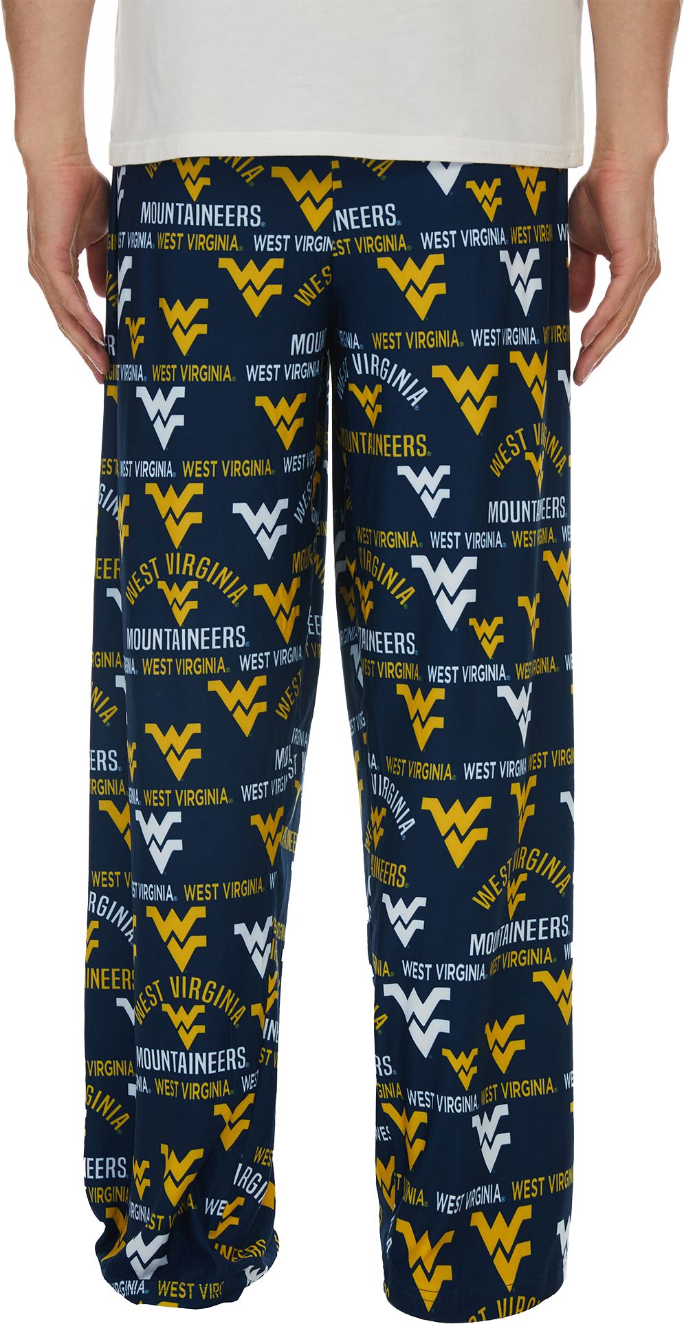 Concepts Sport Men's West Virginia Mountaineers Blue Flagship Sleep Pants product image