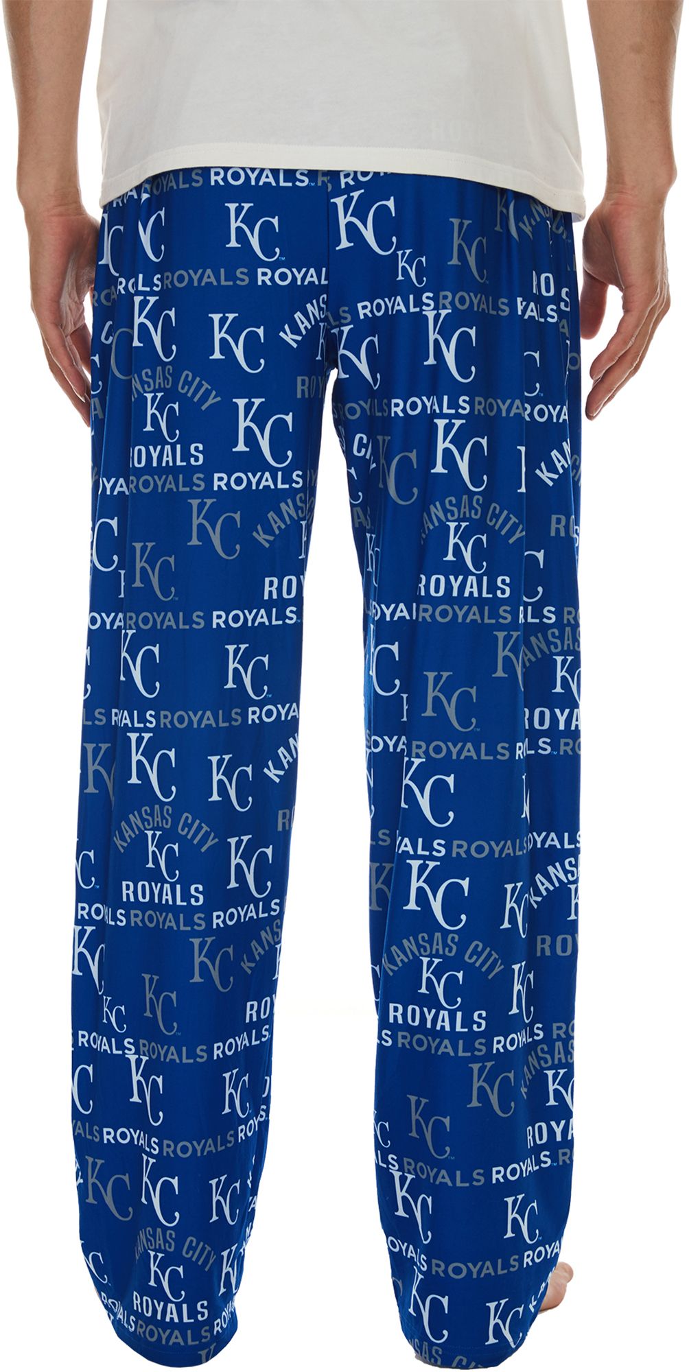 Concepts Men's Kansas City Royals Royal Flagship All Over Print Pants product image