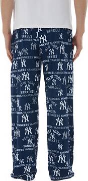 Concepts Men's New York Yankees Navy Flagship All Over Print Pants product image