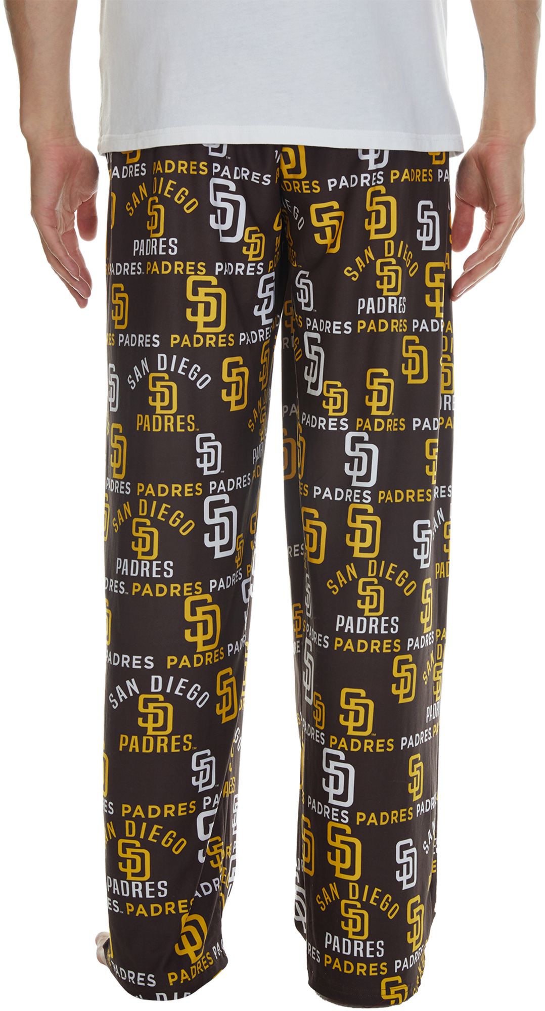 Concepts Men's San Diego Padres Brown Flagship All Over Print Pants product image