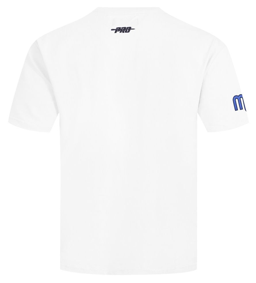 Pro Standard Men's Dallas Mavericks White Fire And Roses Washed T-Shirt product image