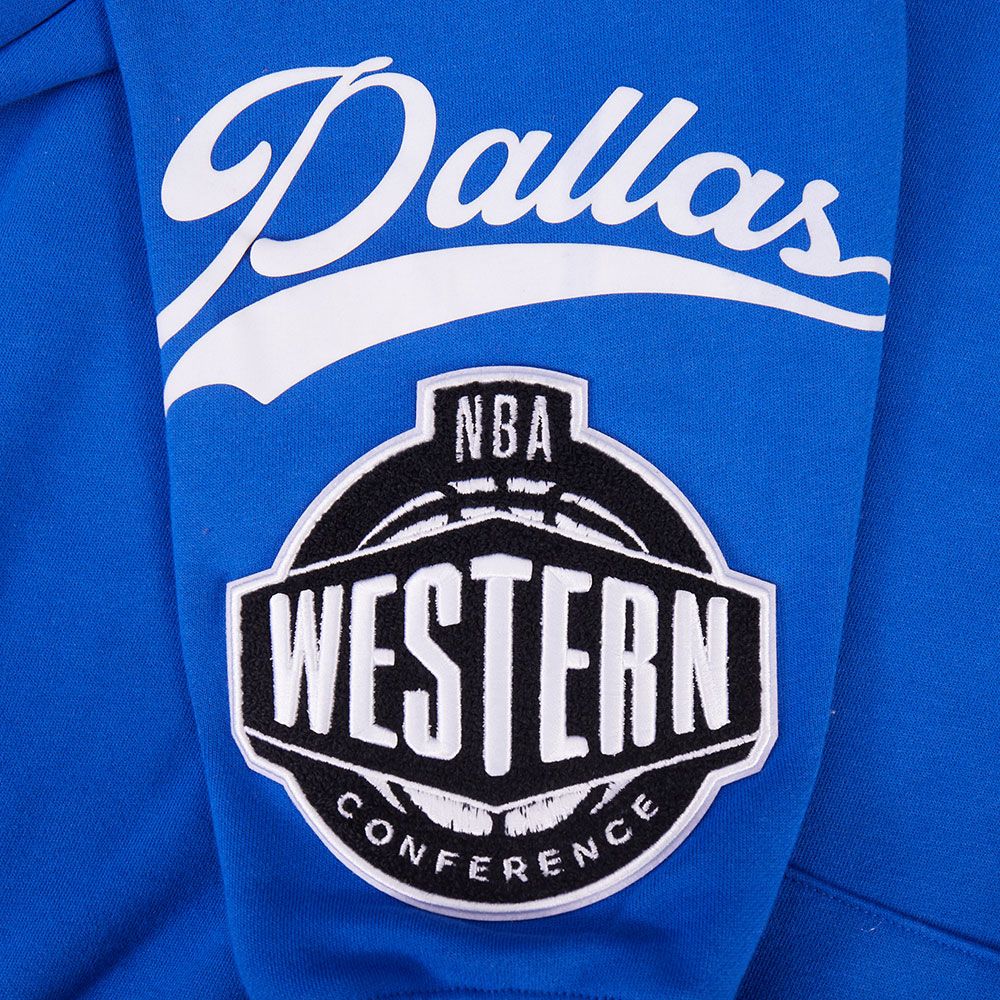 Pro Standard Men's Dallas Mavericks Blue Living Large Hoodie product image