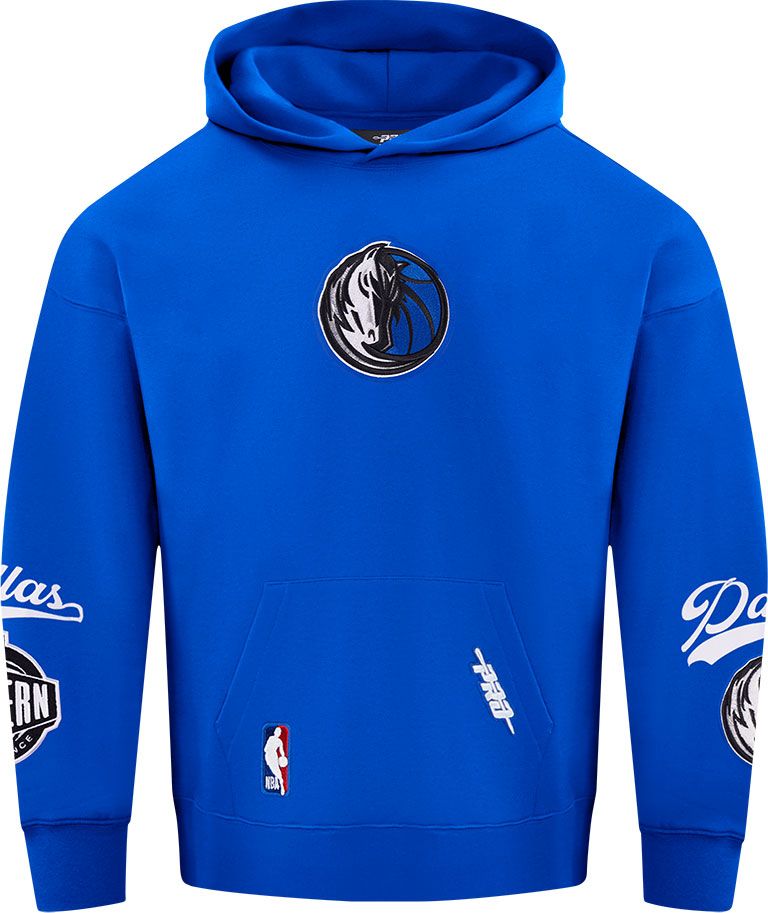 Pro Standard Men's Dallas Mavericks Blue Living Large Hoodie product image