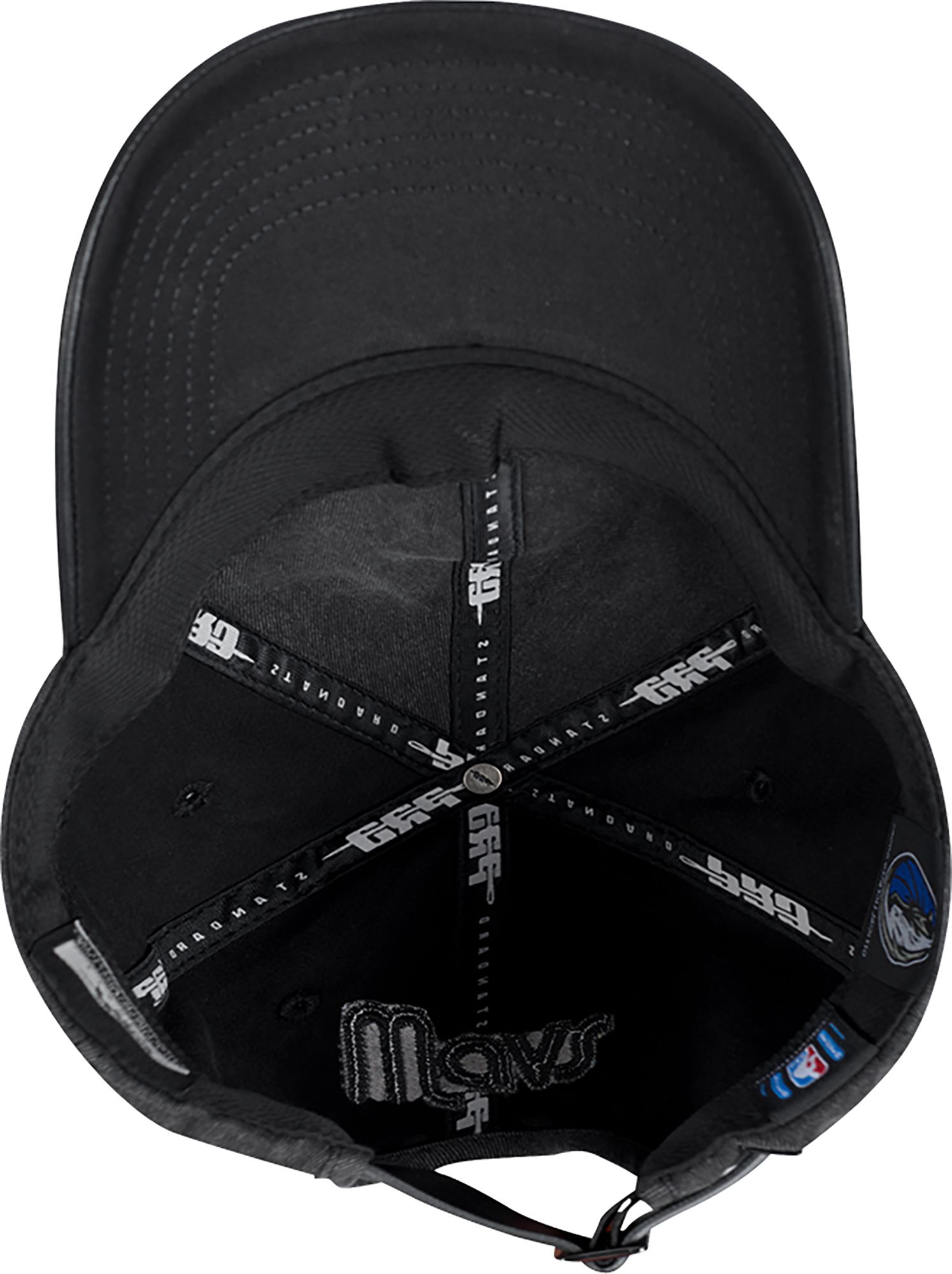 Pro Standard Women's Dallas Mavericks Black Crystalline Strapback Hat product image