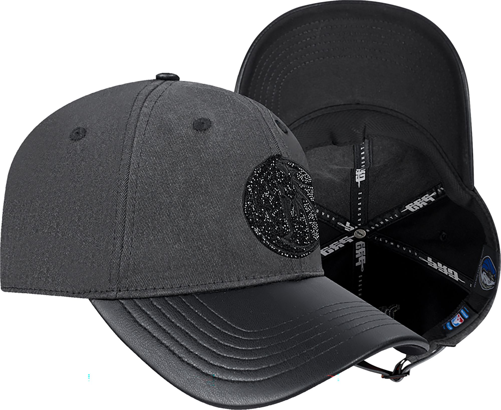 Pro Standard Women's Dallas Mavericks Black Crystalline Strapback Hat product image