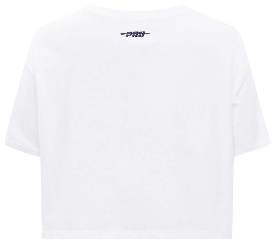 Pro Standard Women's Dallas Mavericks White Sketchbook Boxy T-Shirt product image