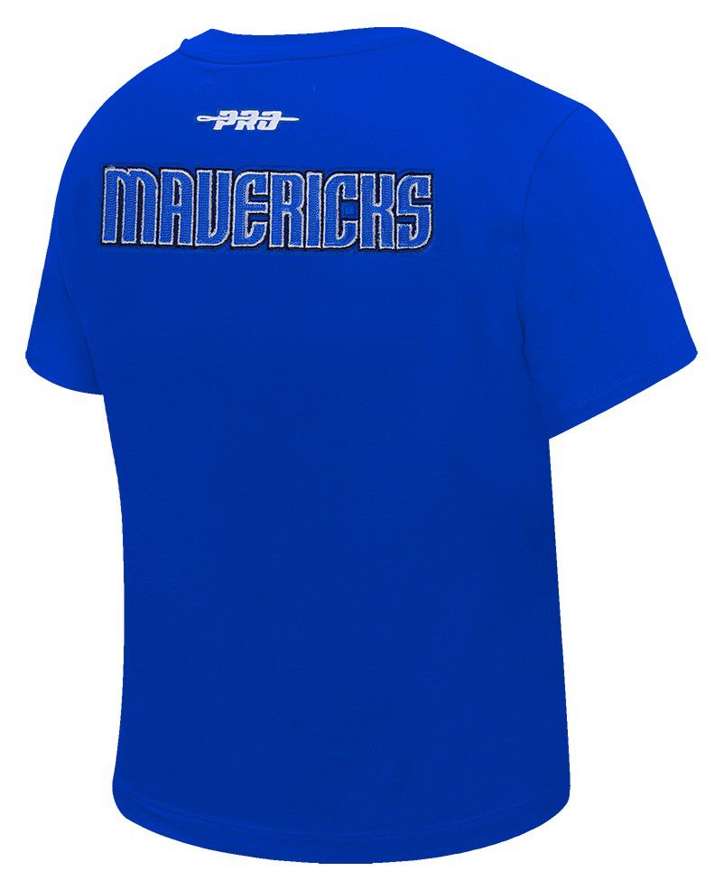 Pro Standard Women's Dallas Mavericks Blue Game Day Classics Baby Doll T-Shirt product image