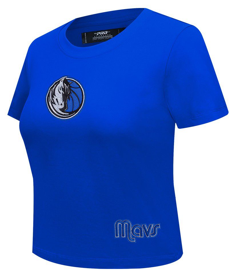 Pro Standard Women's Dallas Mavericks Blue Game Day Classics Baby Doll T-Shirt product image