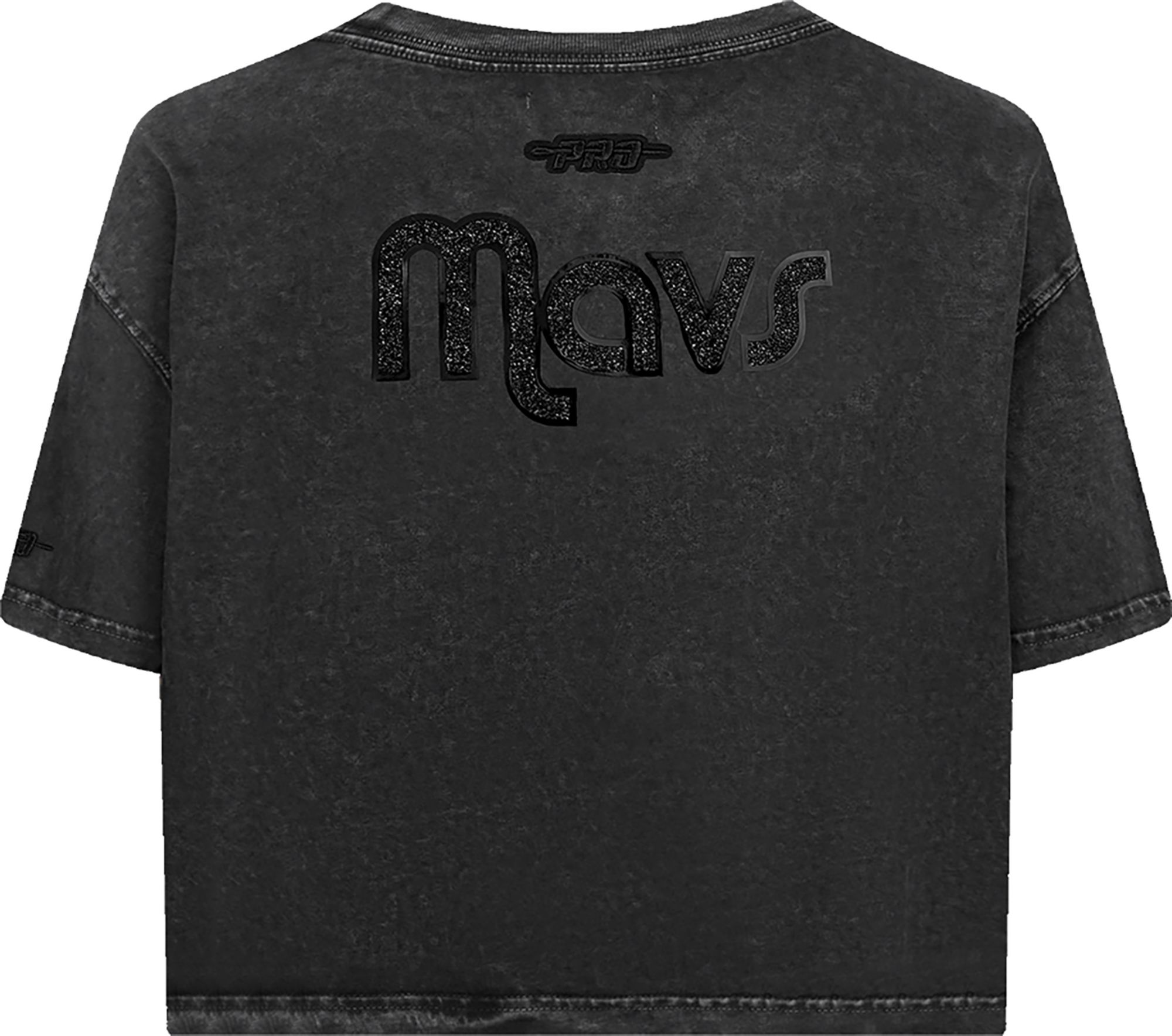 Pro Standard Women's Dallas Mavericks Black Crystalline Boxy Short Sleeve T-Shirt product image