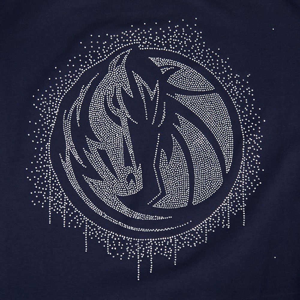 Pro Standard Women's Dallas Mavericks Navy Legacy Slim T-Shirt product image