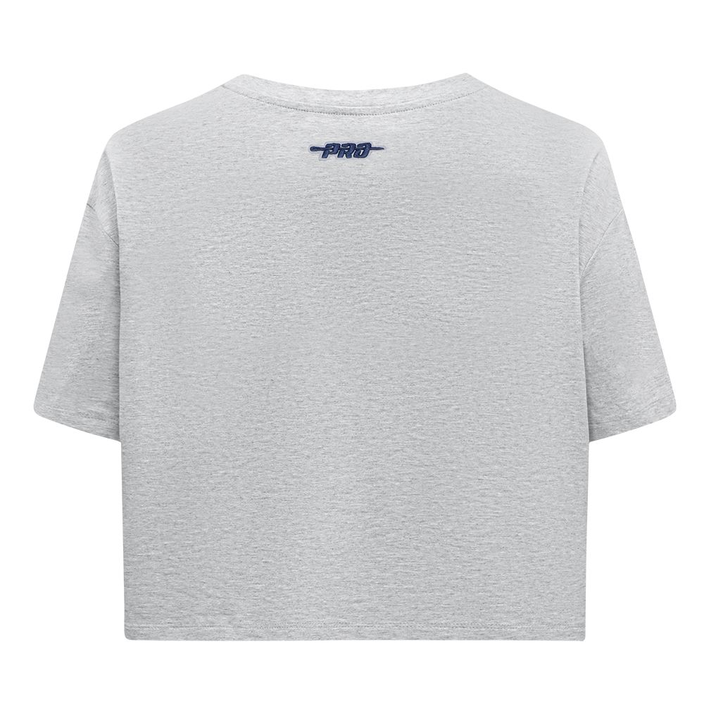 Pro Standard Women's Dallas Mavericks Grey Legacy Boxy T-Shirt product image