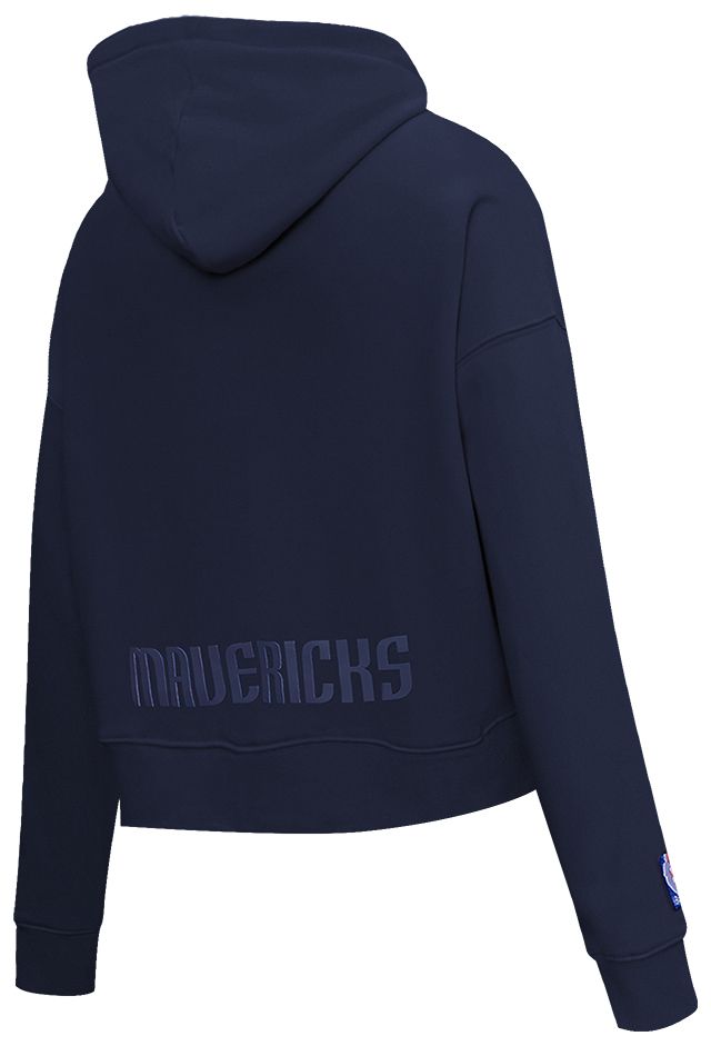 Pro Standard Women's Dallas Mavericks Jewel Cropped Pullover Hoodie product image
