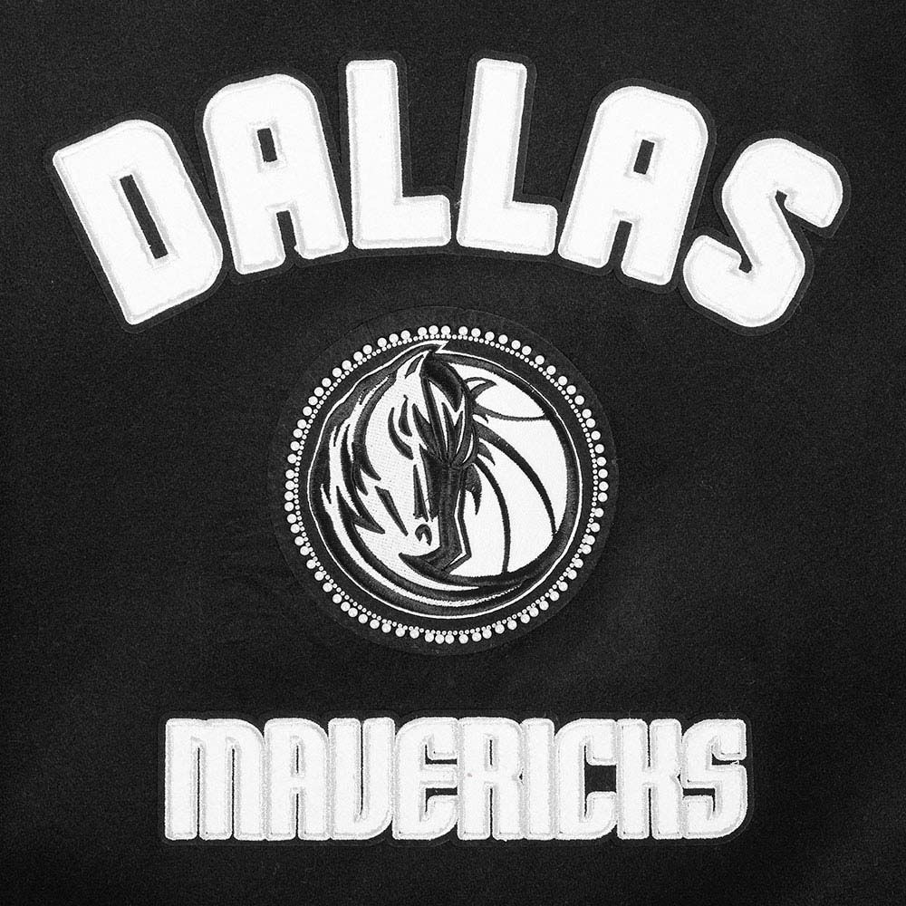 Pro Standard Women's Dallas Mavericks Pearly Varsity Jacket product image