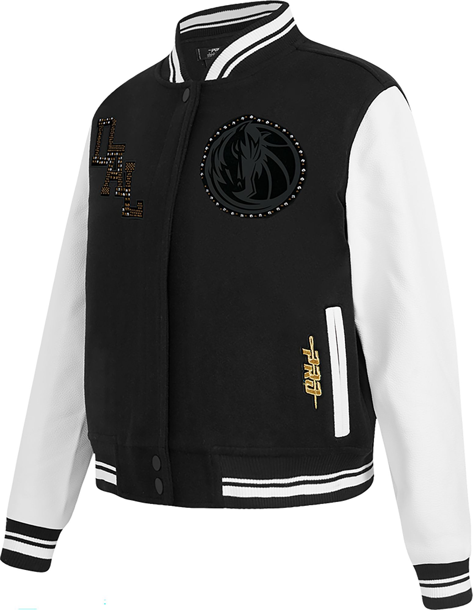 Pro Standard Women's Dallas Mavericks Black Renegade Wool Jacket product image