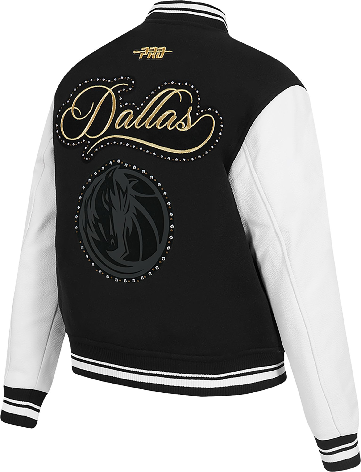Pro Standard Women's Dallas Mavericks Black Renegade Wool Jacket product image