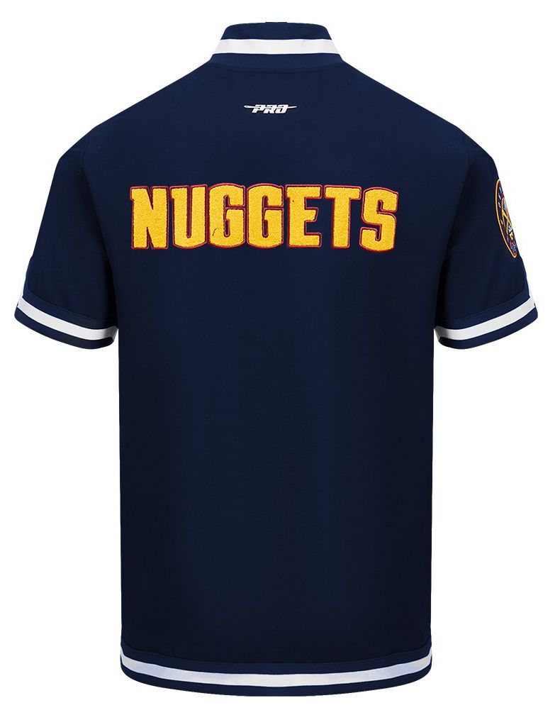 Pro Standard Men's Denver Nuggets Navy Classic Warm Up Jacket product image