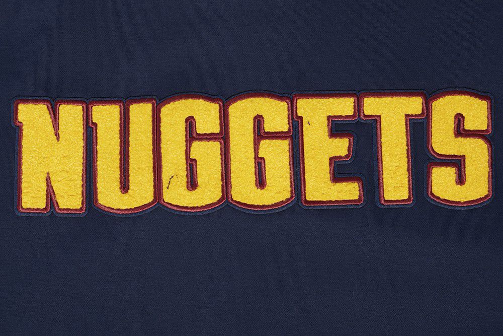 Pro Standard Men's Denver Nuggets Navy Classic Warm Up Jacket product image