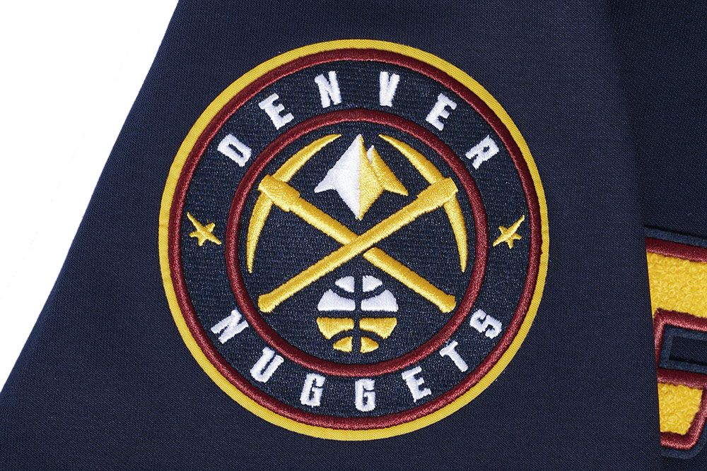 Pro Standard Men's Denver Nuggets Navy Classic Warm Up Jacket product image