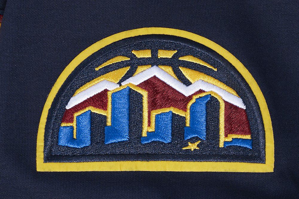 Pro Standard Men's Denver Nuggets Navy Classic Warm Up Jacket product image