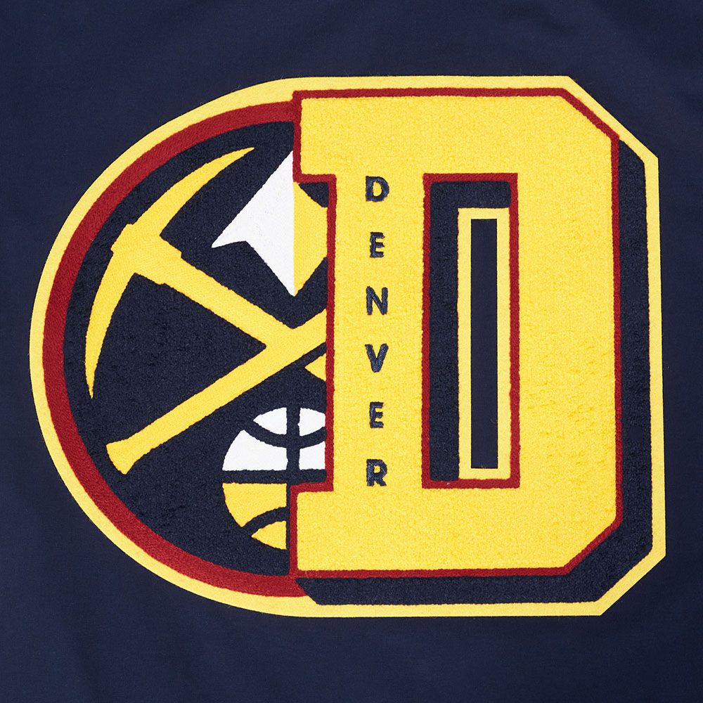 Pro Standard Men's Denver Nuggets Navy Mash Up Short Sleeve T-Shirt product image