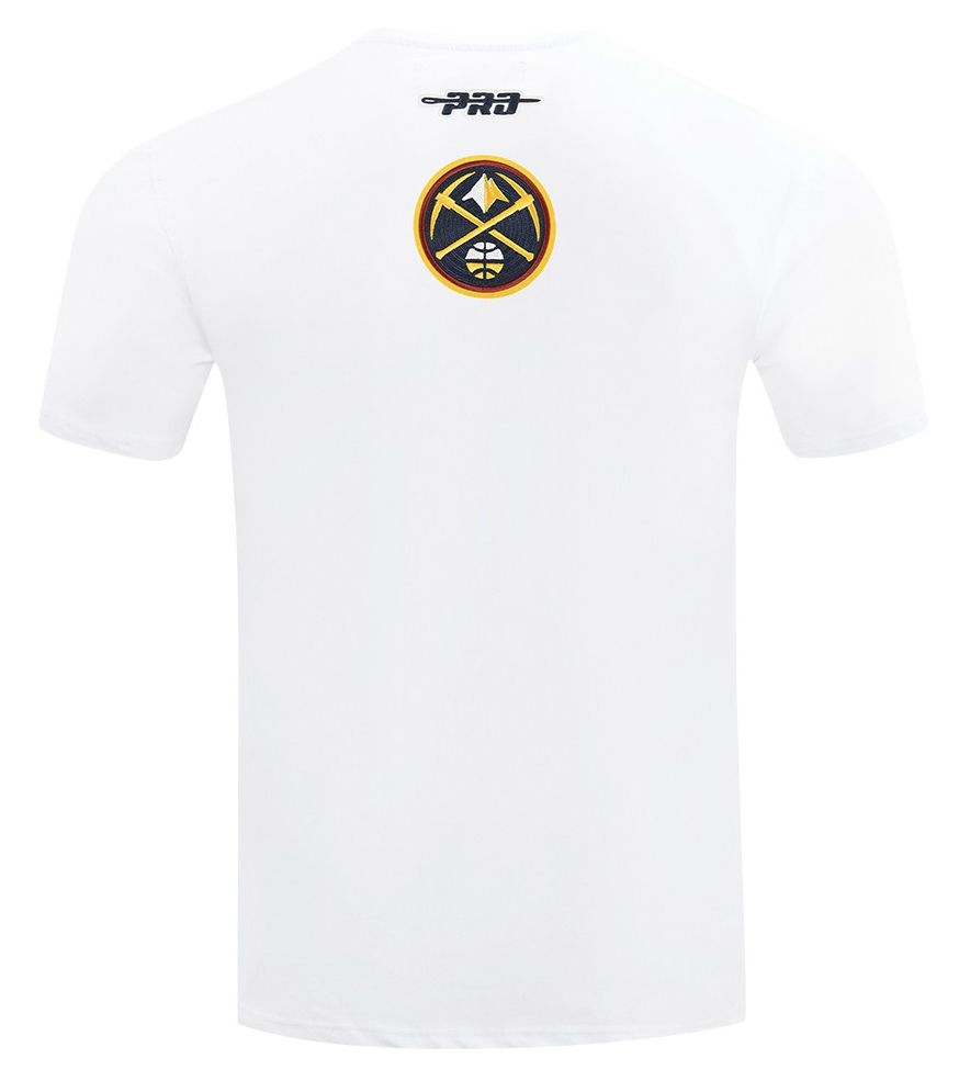Pro Standard Men's Denver Nuggets White City Arch T-Shirt product image