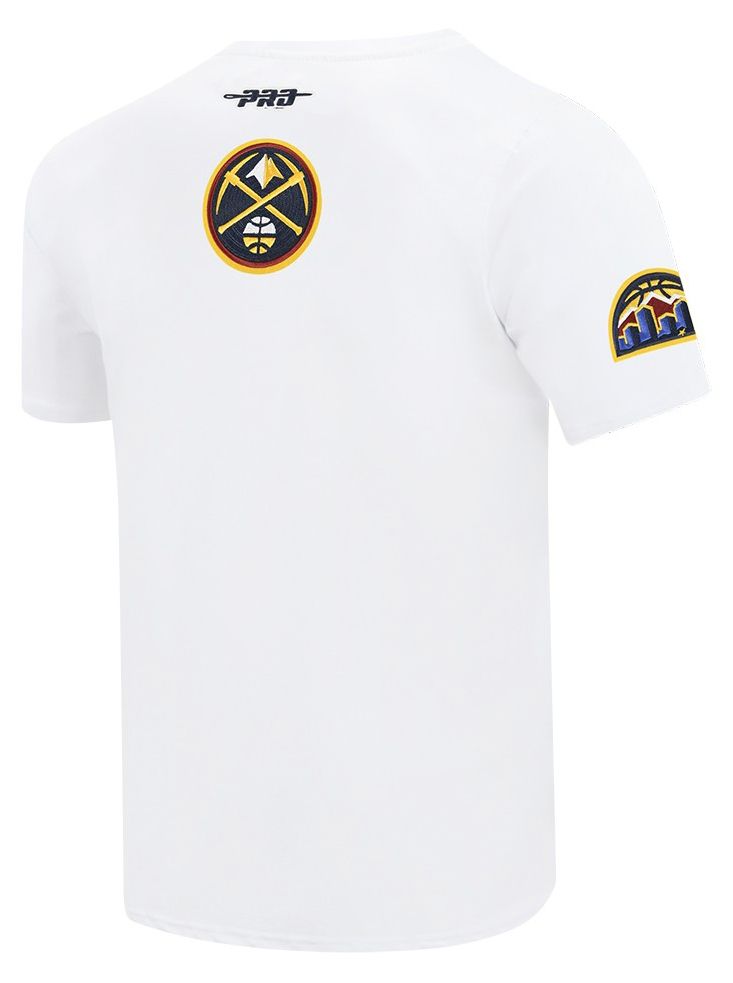 Pro Standard Men's Denver Nuggets White City Arch T-Shirt product image