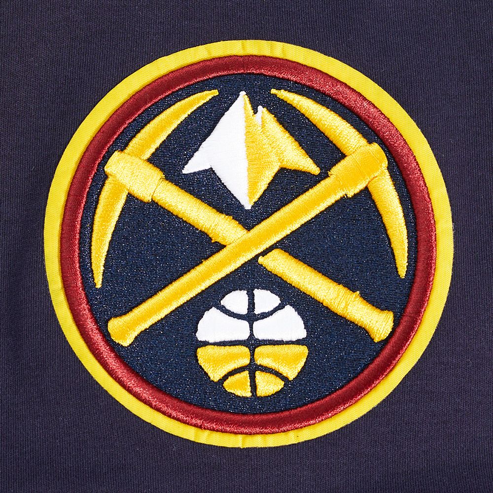 Pro Standard Men's Denver Nuggets Navy Classic Chenille T-Shirt product image