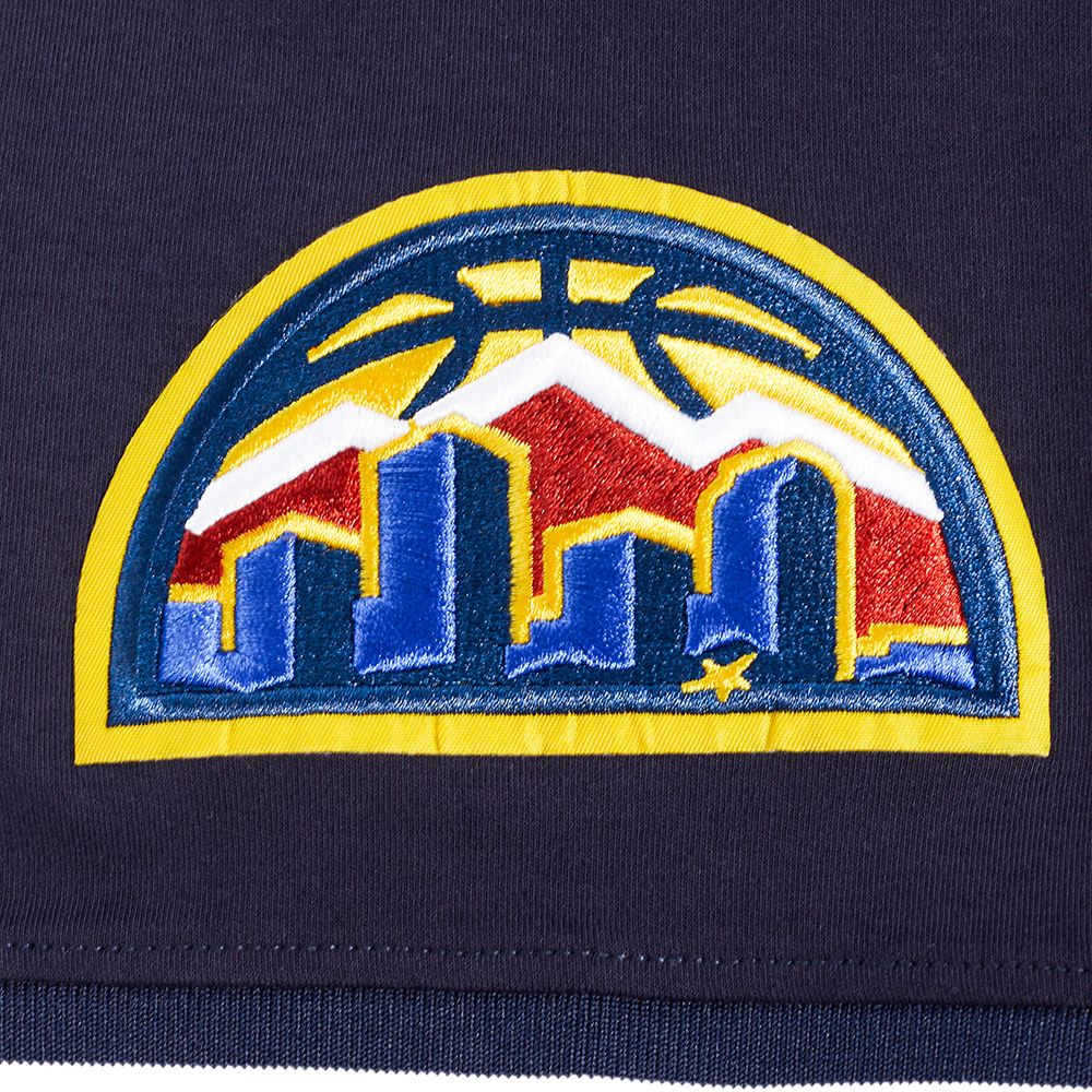 Pro Standard Men's Denver Nuggets Navy Classic Chenille T-Shirt product image