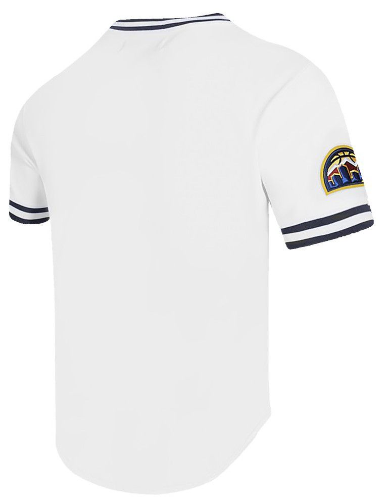 Pro Standard Men's Denver Nuggets White Classic Chenille T-Shirt product image