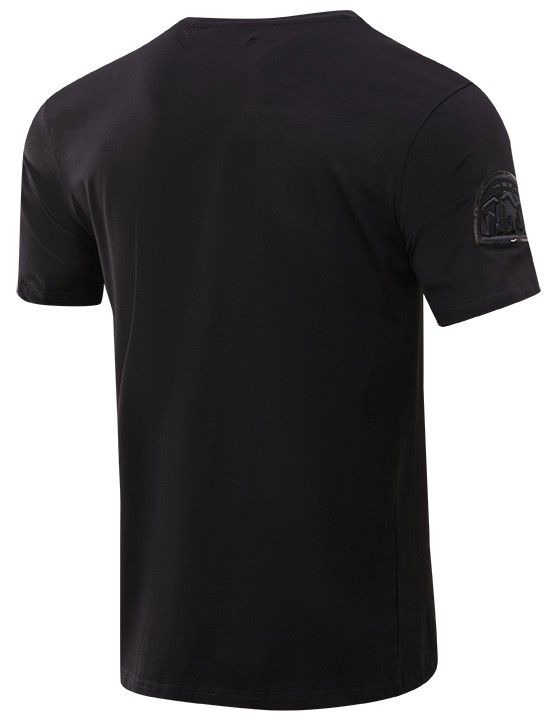 Pro Standard Men's Denver Nuggets Triple Black Short Sleeve T-Shirt product image