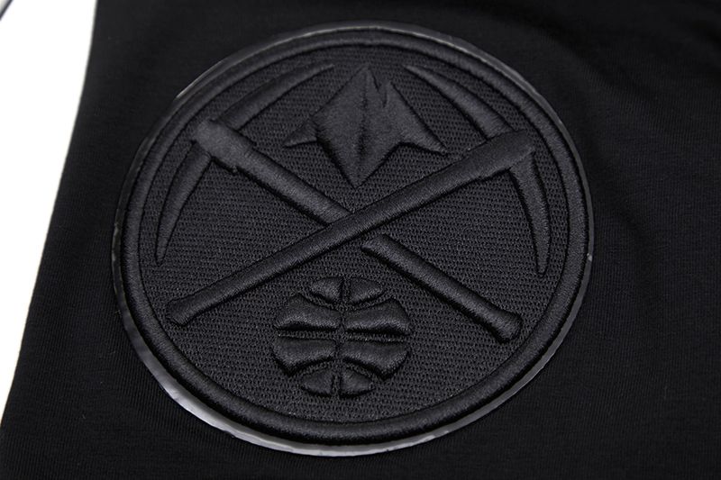 Pro Standard Men's Denver Nuggets Triple Black Short Sleeve T-Shirt product image