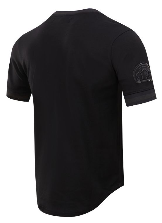 Pro Standard Men's Denver Nuggets Triple Black Short Sleeve T-Shirt product image