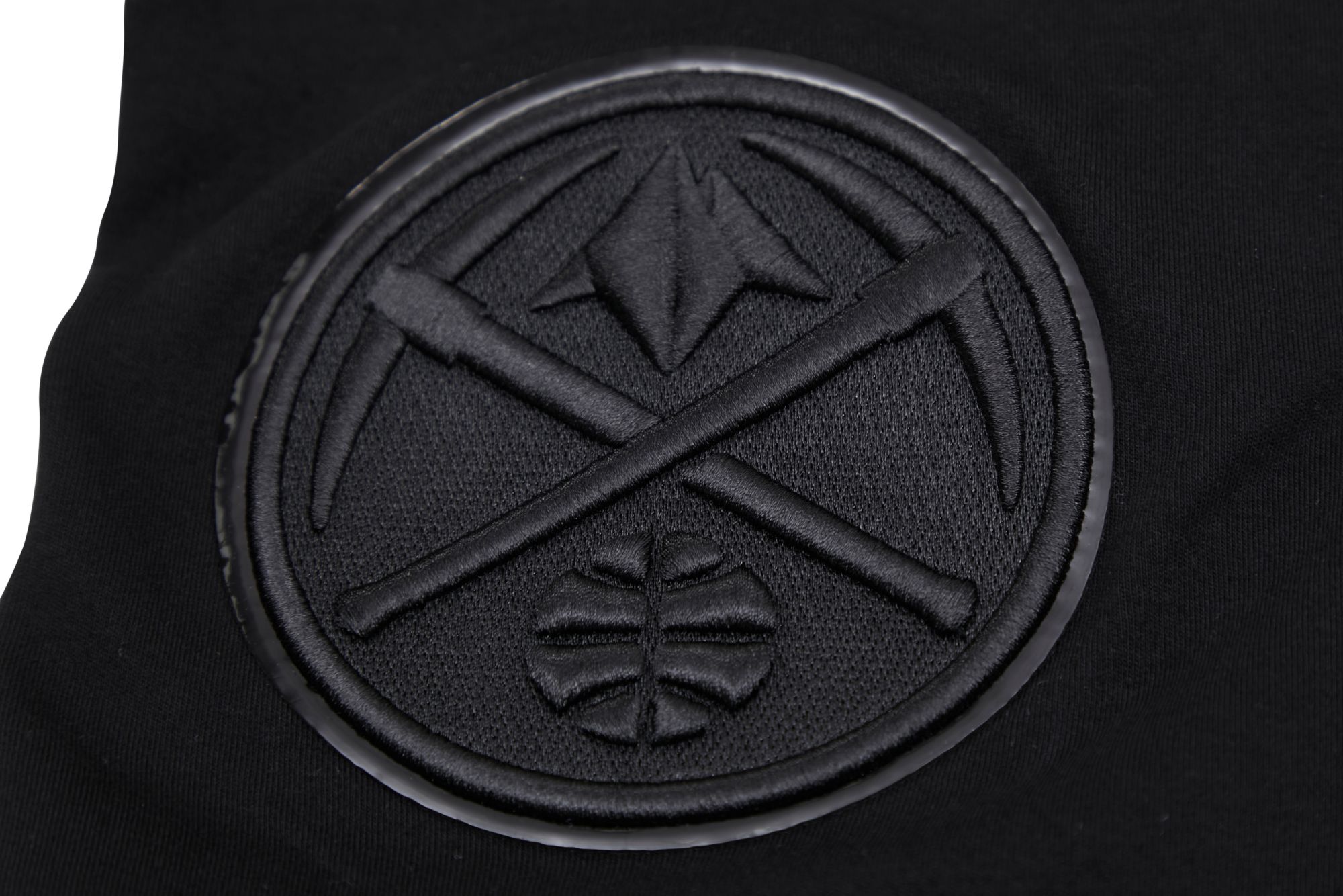Pro Standard Men's Denver Nuggets Triple Black Short Sleeve T-Shirt product image