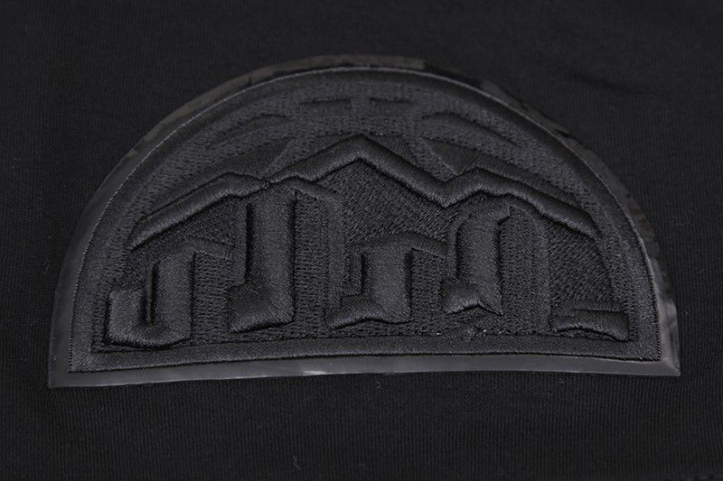 Pro Standard Men's Denver Nuggets Triple Black Short Sleeve T-Shirt product image