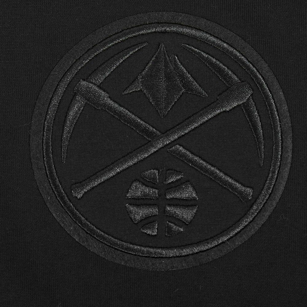 Pro Standard Men's Denver Nuggets Black Neutral Drop Shoulder Short Sleeve T-Shirt product image