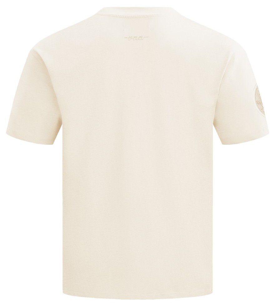 Pro Standard Men's Denver Nuggets Off White Neutral Drop Shoulder Short Sleeve T-Shirt product image