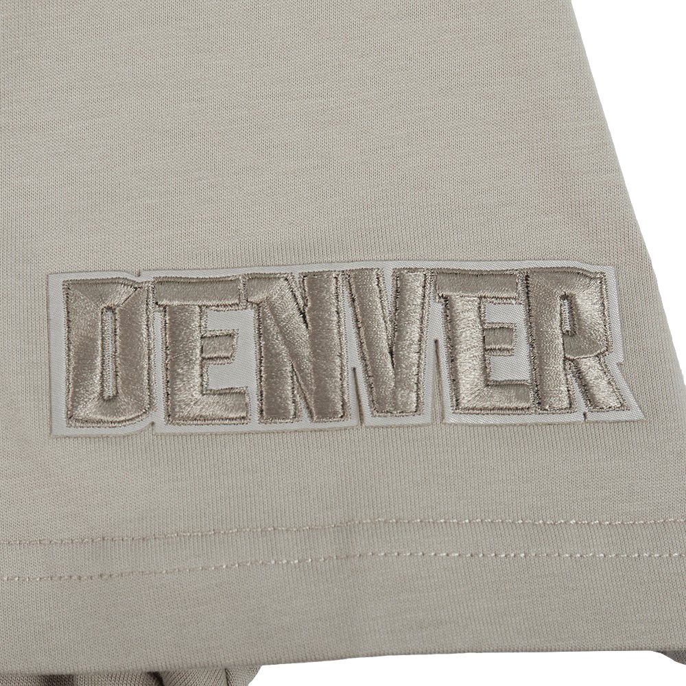 Pro Standard Men's Denver Nuggets Taupe Neutral Drop Shoulder Short Sleeve T-Shirt product image