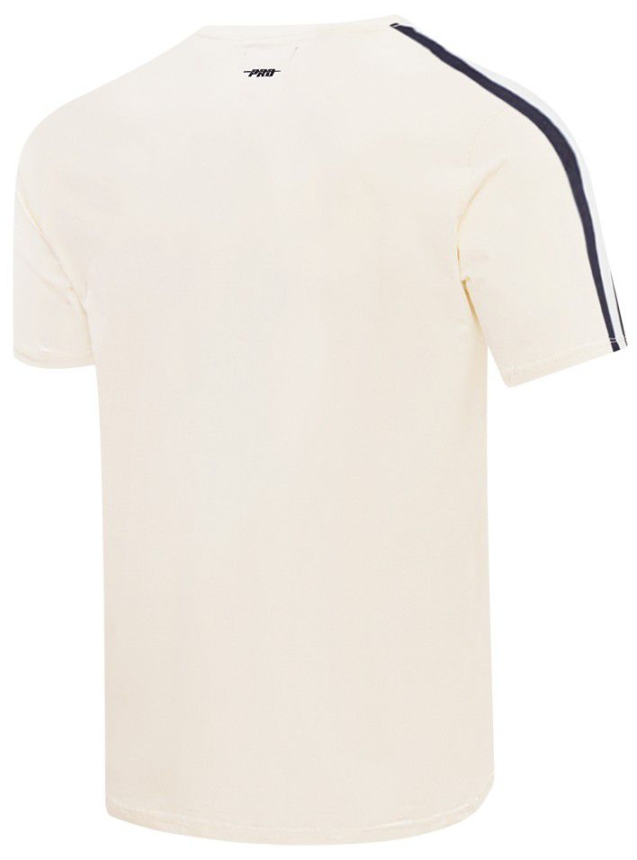 Pro Standard Men's Denver Nuggets Off White Retro Classic Striped Short Sleeve T-Shirt product image