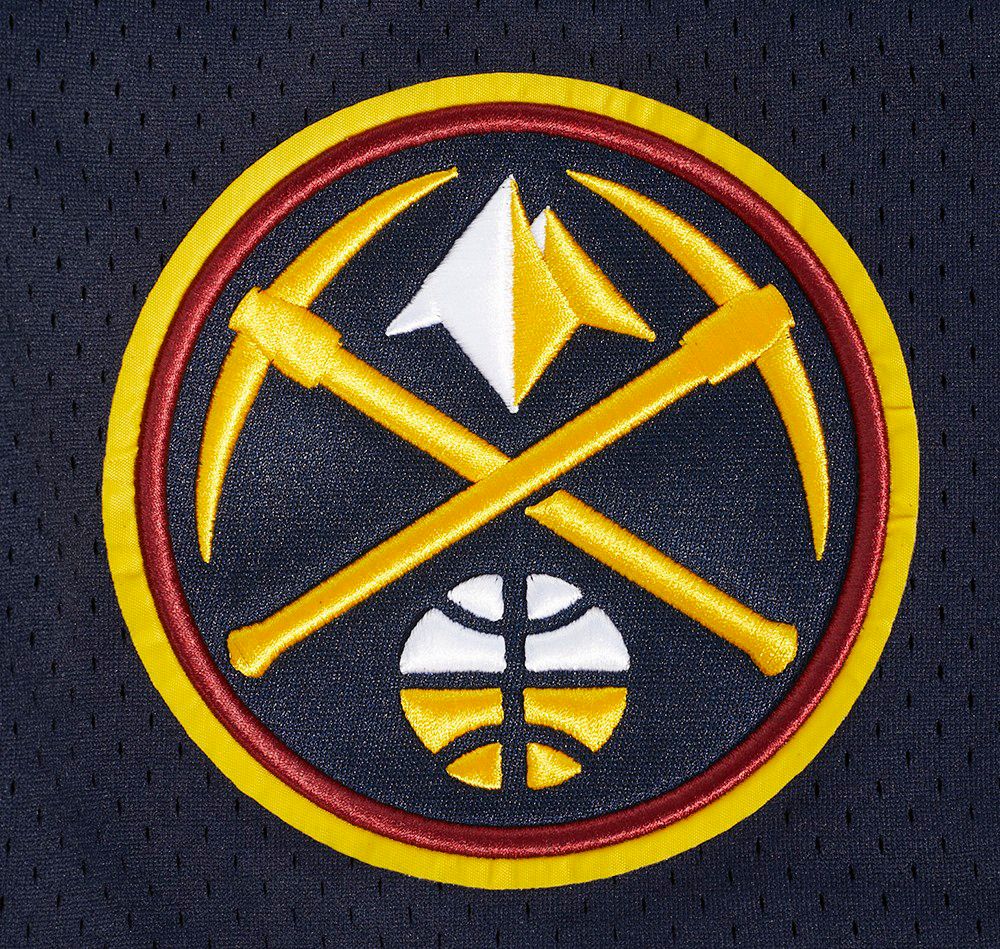 Pro Standard Men's Denver Nuggets Navy Classic Mesh Shorts product image