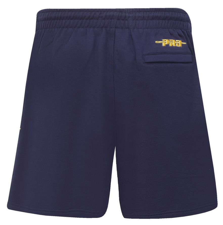 Pro Standard Men's Denver Nuggets Navy City Arch Fleece Short product image