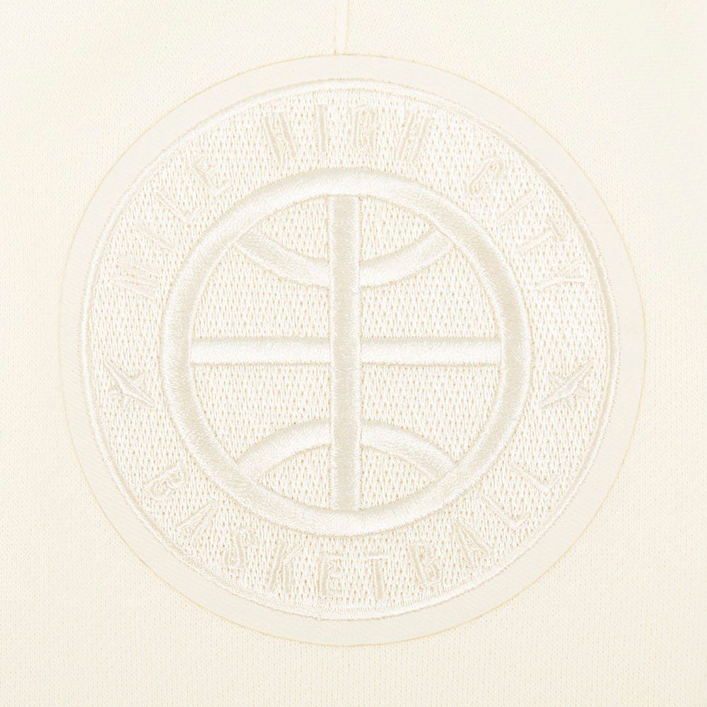 Pro Standard Men's Denver Nuggets Off-White Neutral Fleece Shorts product image