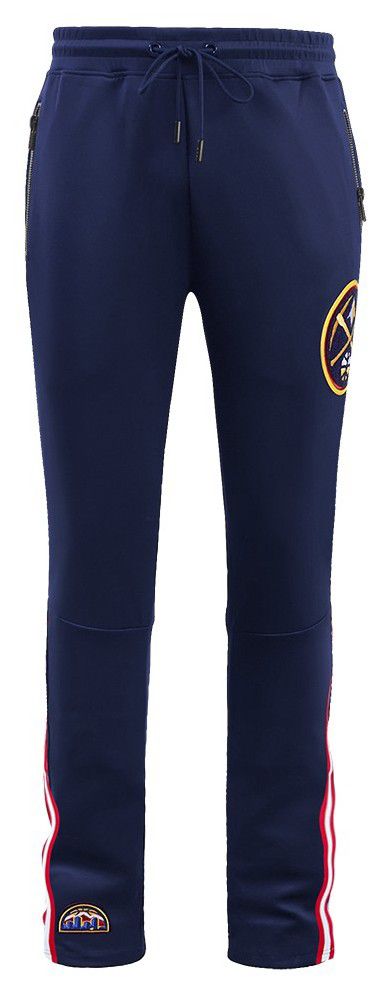 Pro Standard Men's Denver Nuggets Navy Classic Track Pants product image