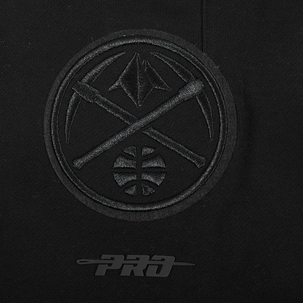 Pro Standard Men's Denver Nuggets Black Neutral Fleece Sweatpants product image