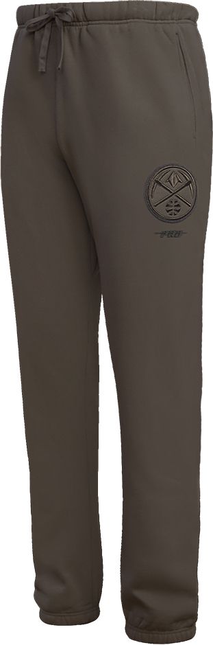 Pro Standard Men's Denver Nuggets Taupe Neutral Fleece Sweatpants product image