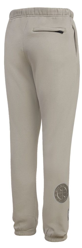 Pro Standard Men's Denver Nuggets Taupe Neutral Fleece Sweatpants product image
