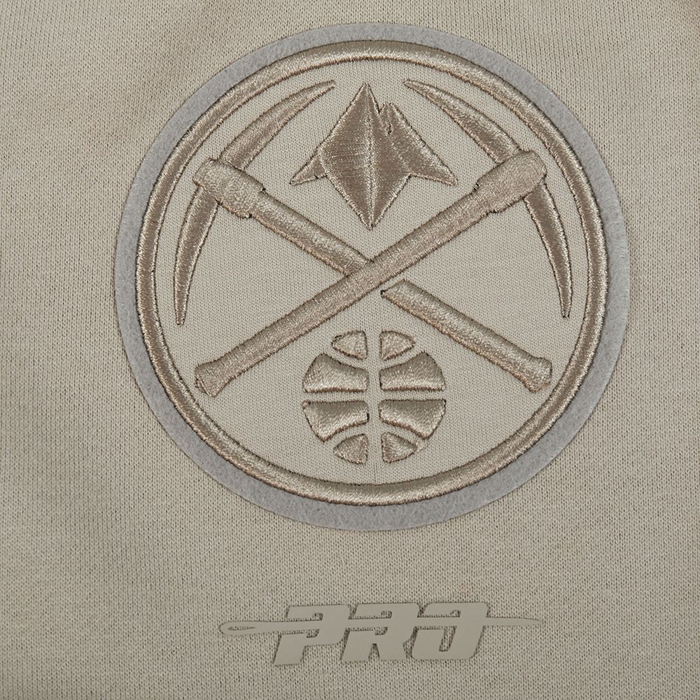Pro Standard Men's Denver Nuggets Taupe Neutral Fleece Sweatpants product image
