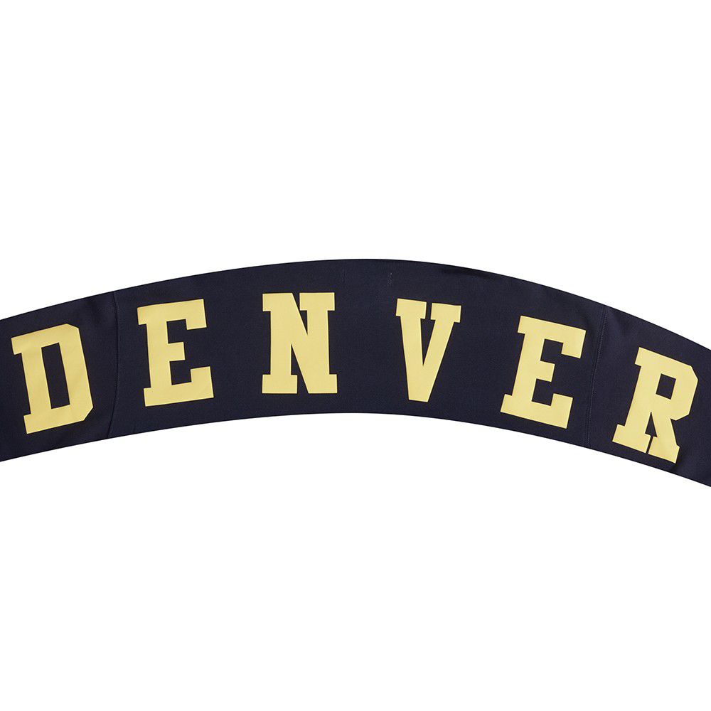 Pro Standard Men's Denver Nuggets Navy Wingspan Drop Shoulder Hoodie product image